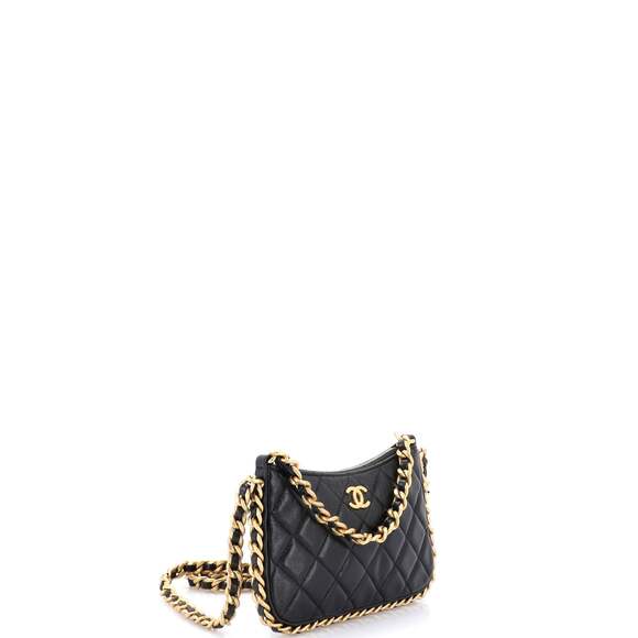 Chanel Cc Chain Around Hobo Quilted #223608C38B - Picture 2 of 8
